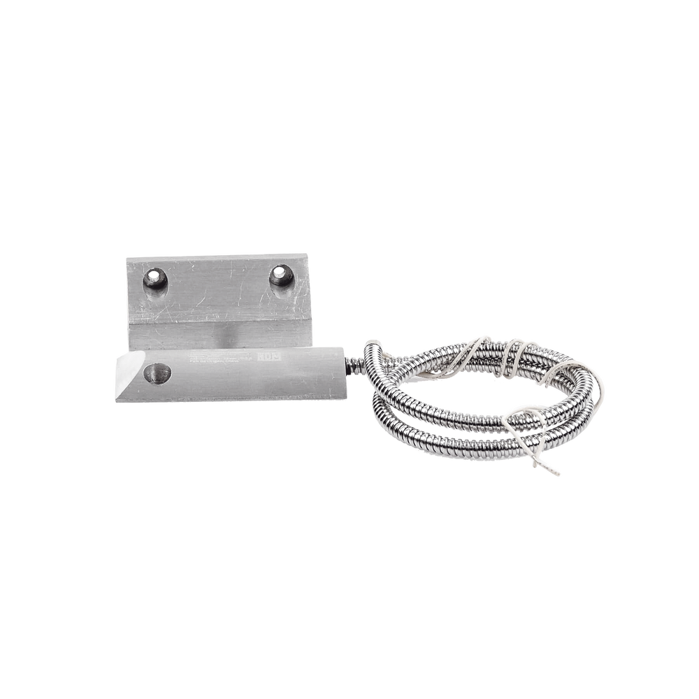 Contacto magnético para piso uso rudo con 55cm de cable blindado / GAP 80mm /  NC