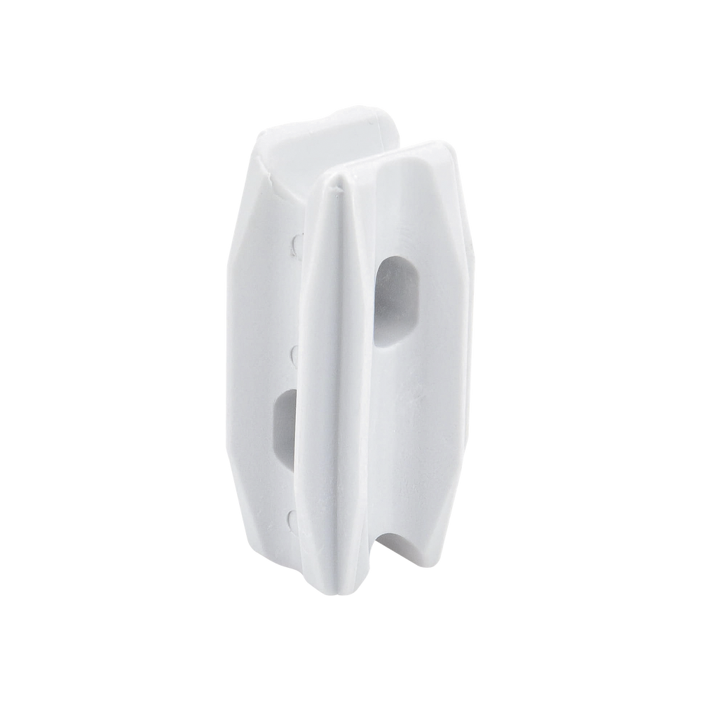 Aislador de color GRIS para postes de esquina de alta Resistencia con Anti UV de uso en cercos eléctricos