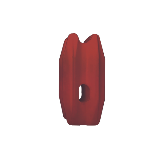 Aislador de color Rojo para postes de esquina de alta Resistencia con Anti UV de uso en cercos eléctricos