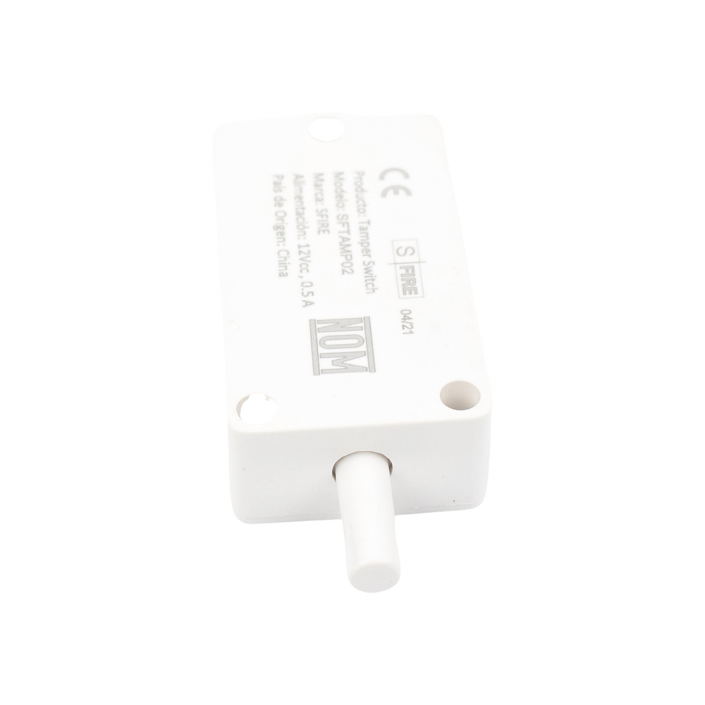 Tamper switch / Normally open / Application for alarm panels, cabinets, access panels, etc. / Easy to use