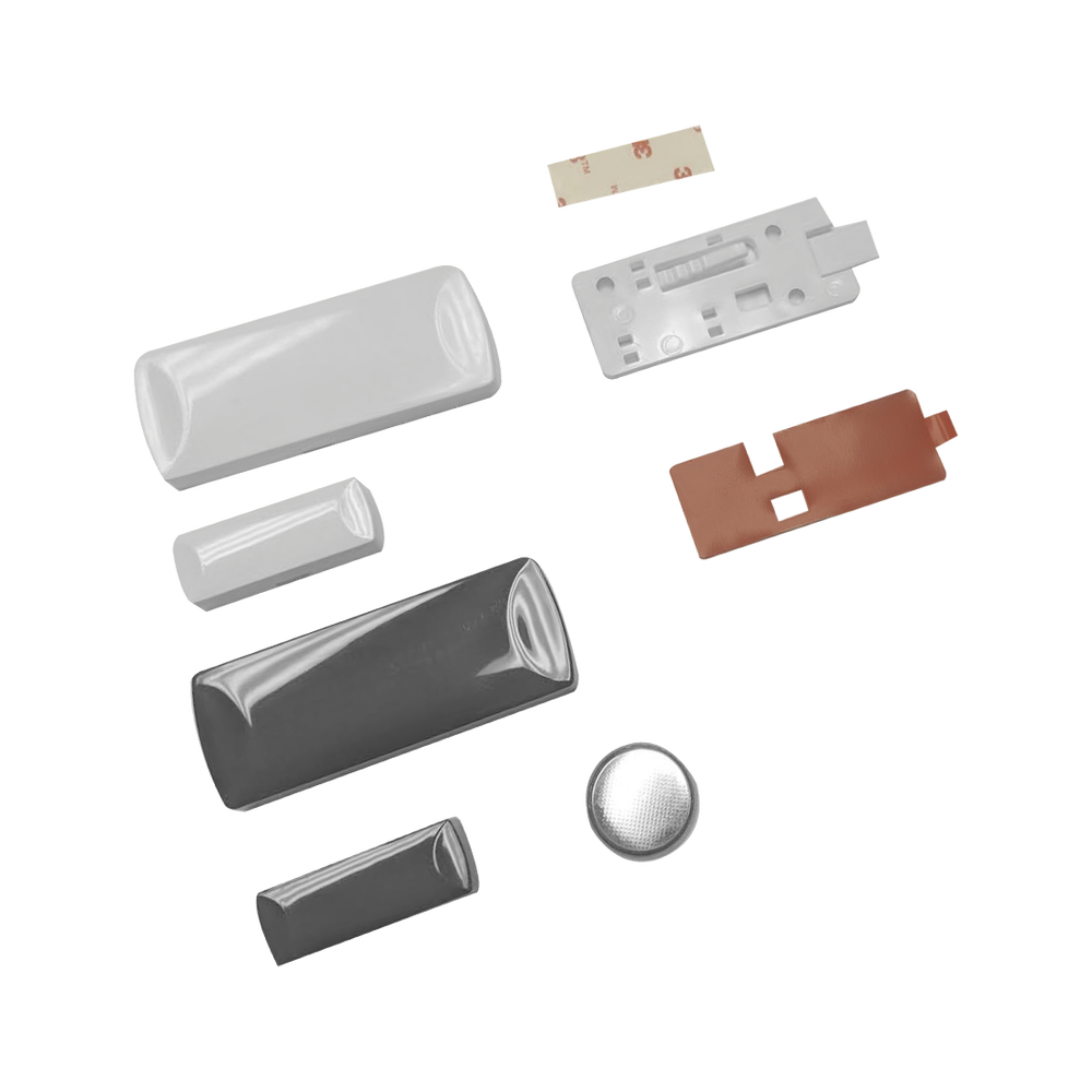 Sensor Inalambrico Magnético ultra pequeño/estético, para uso en puertas y ventanas.Batería de Larga Duración 5 Años