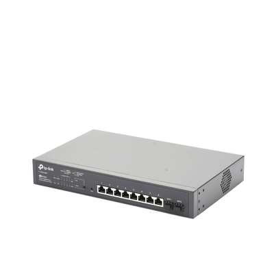 Switch PoE JetStream SDN Administrable 8 puertos 10/100/1000 Mbps + 2 puertos SFP, 8 puertos PoE, 150W, administración c