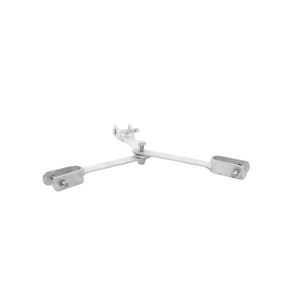 Brida para sujeción de retenida compatible con tramos STZ35G, Galvanizado por Inmersión en Caliente.