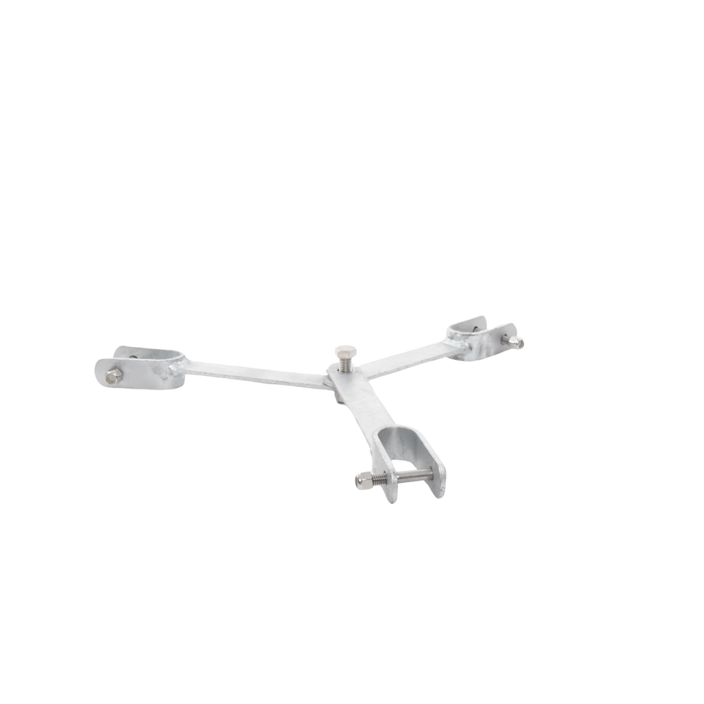 Brida para sujeción de retenida compatible con tramos STZ35G, Galvanizado por Inmersión en Caliente.