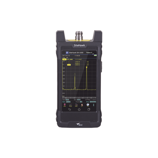 Analizador de Sitio Portátil SITEHAWK para Antenas y Falla en Cable, 1 MHz a 6 GHz, N Hembra.