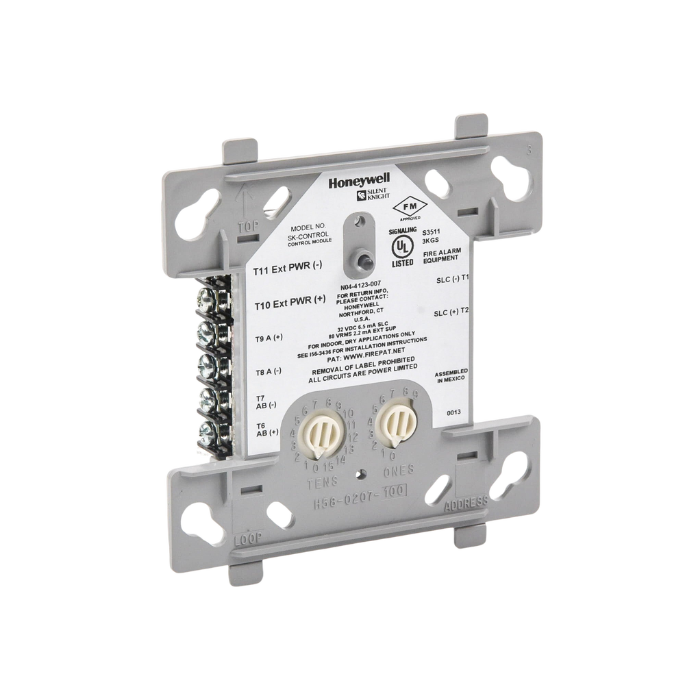 Módulo de Control / Direccionable / Salida de Notificación NAC / Sólo sirve para conectar Sirenas y/o Estrobos / Compatible con Paneles Direccionables Silent Knight y Farenhyt