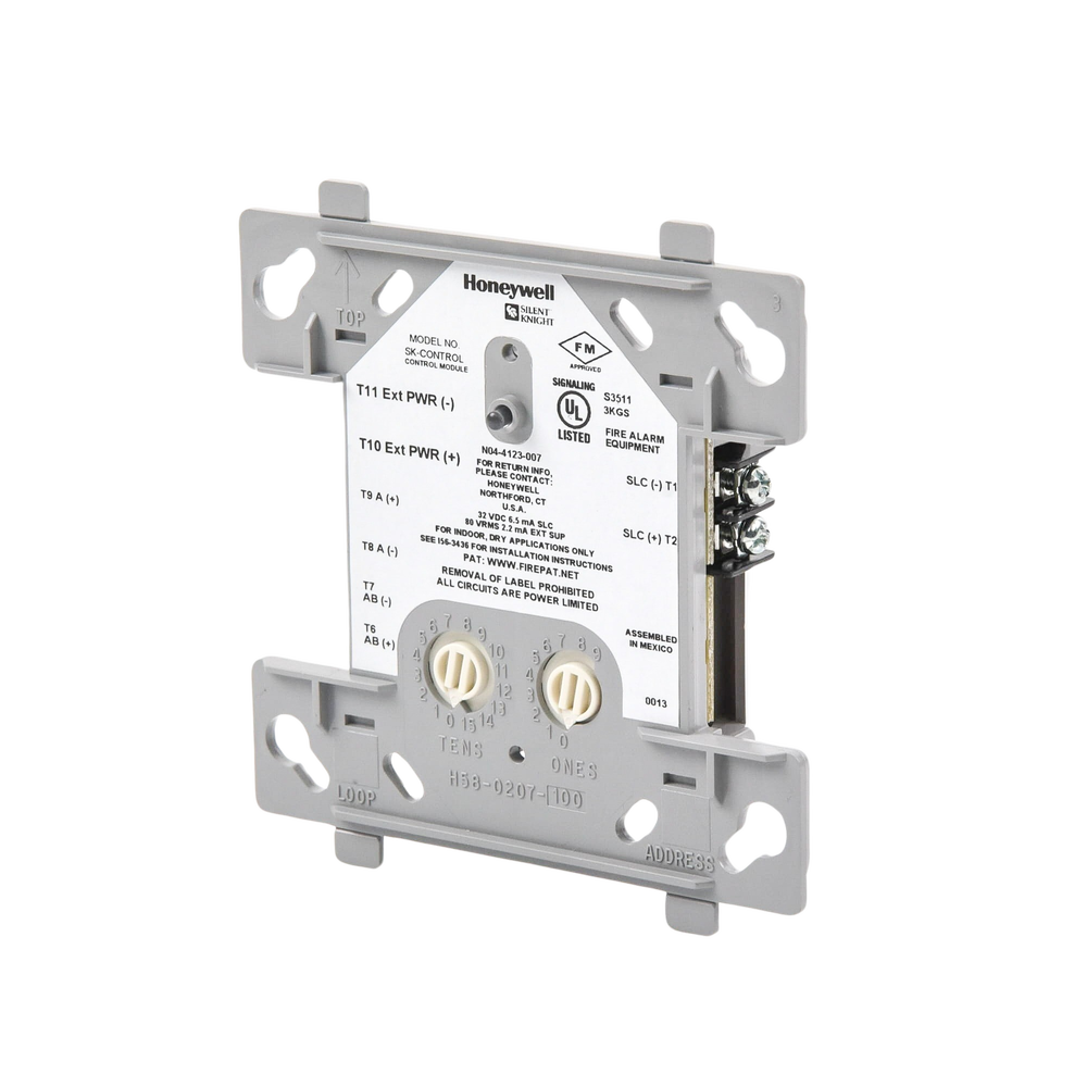 Módulo de Control / Direccionable / Salida de Notificación NAC / Sólo sirve para conectar Sirenas y/o Estrobos / Compatible con Paneles Direccionables Silent Knight y Farenhyt