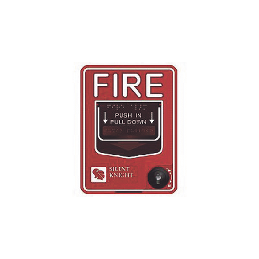 Estación Manual de Emergencia de Doble Acción / Direccionable / Tecnología SK / Compatible con Paneles Direccionables Silent Knight y Farenhyt