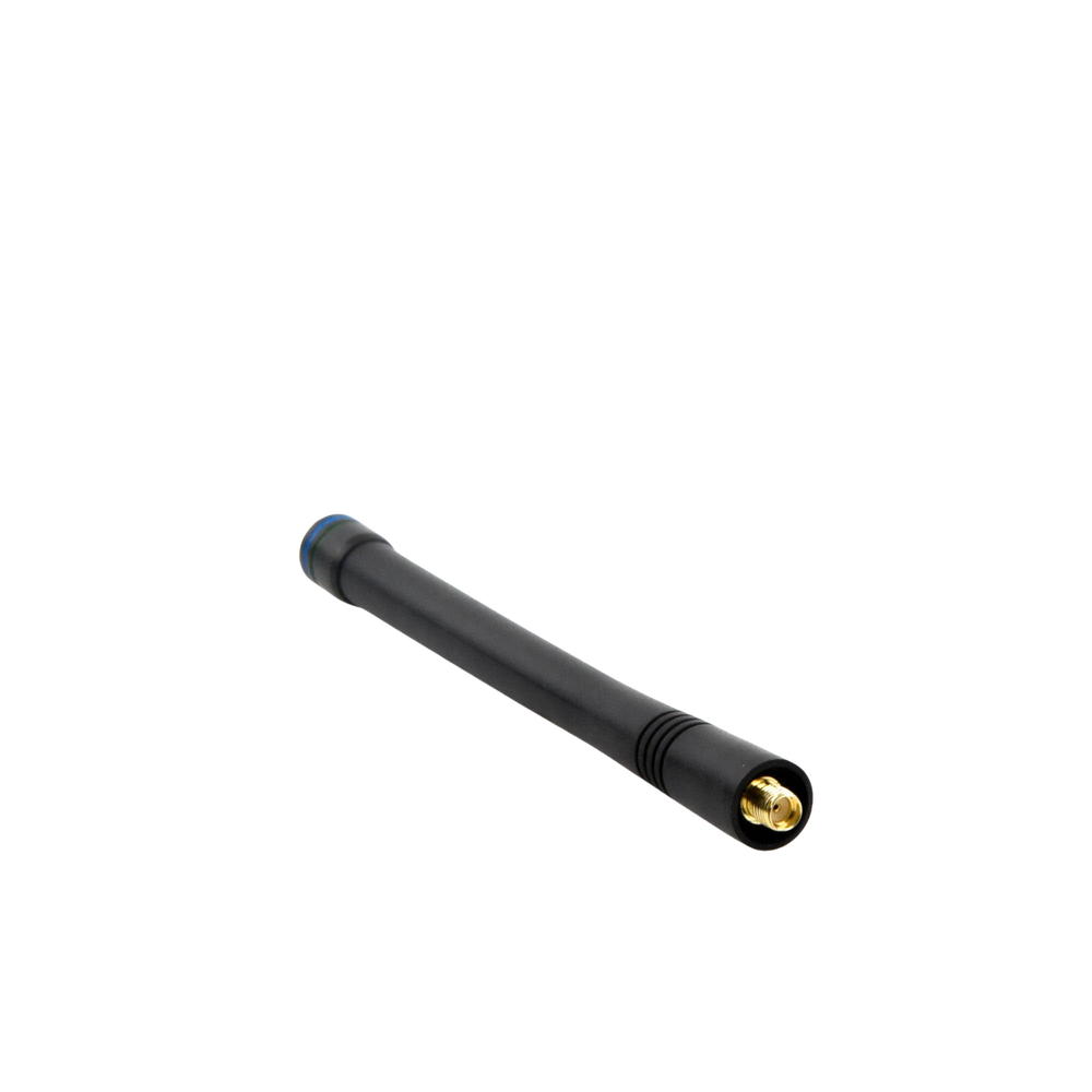 Antena VHF Helicoidal, 162-174 MHz, Versión Mejorada, Conector SMA Hembra.