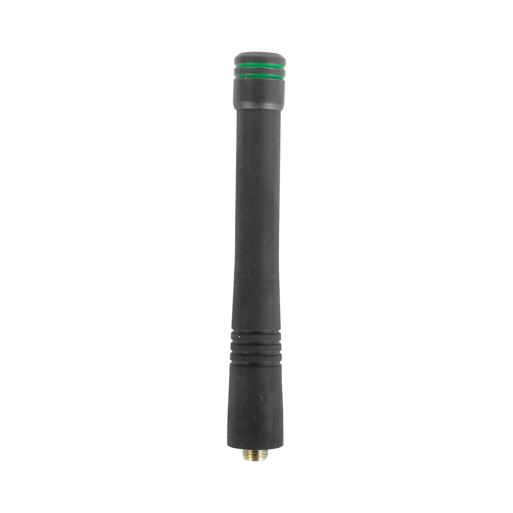 Antena VHF Recortada, 148-162 MHz, Versión Mejorada, conector SMA Hembra.