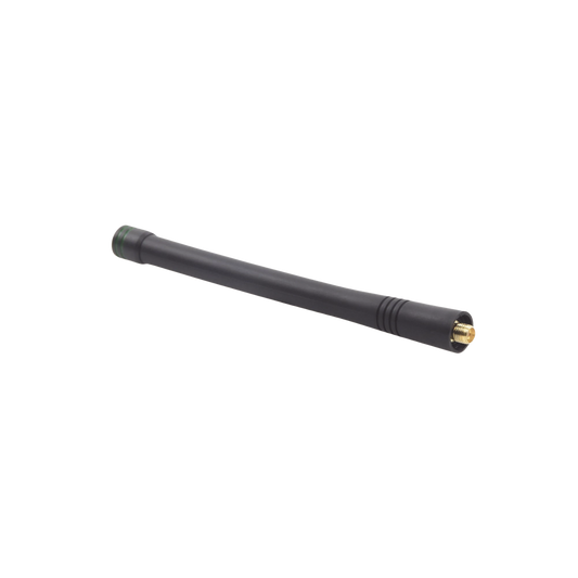 Antena VHF Helicoidal, 150-164 MHz. Versión Mejorada, conector SMA Hembra.