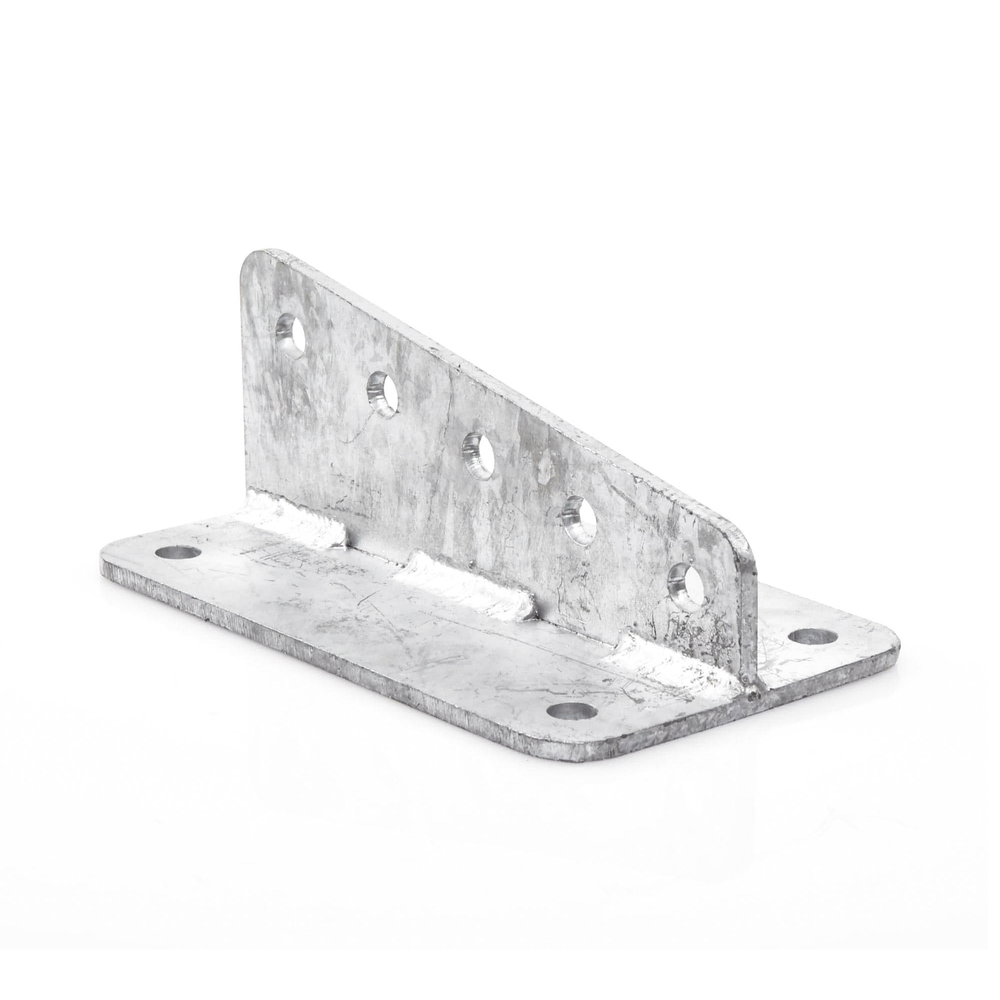 5-Hole Wing Anchor with 4 Fixing Points. Used for mast attachment. Hot-dip galvanized.