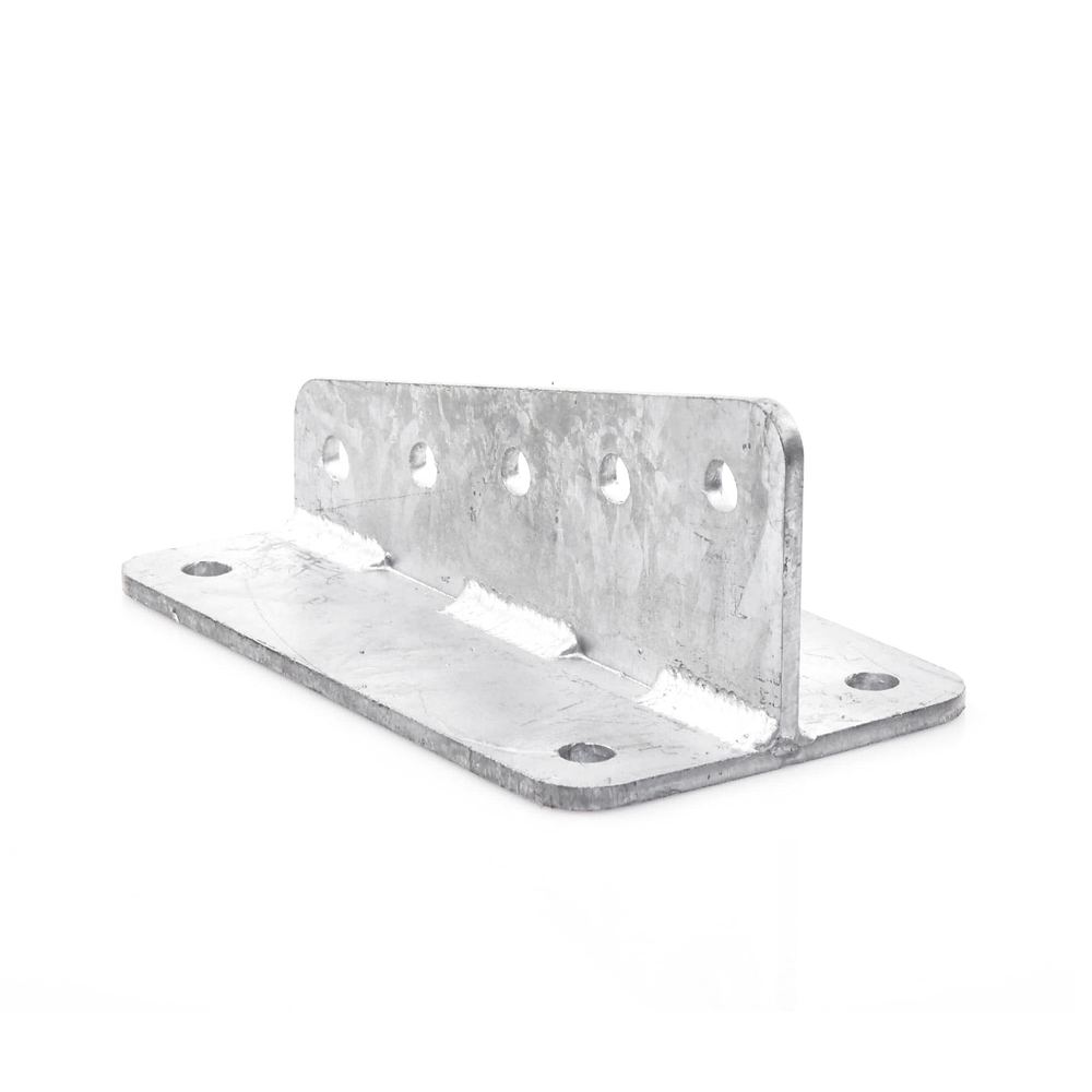 5-Hole Wing Anchor with 4 Fixing Points. Used for mast attachment. Hot-dip galvanized.