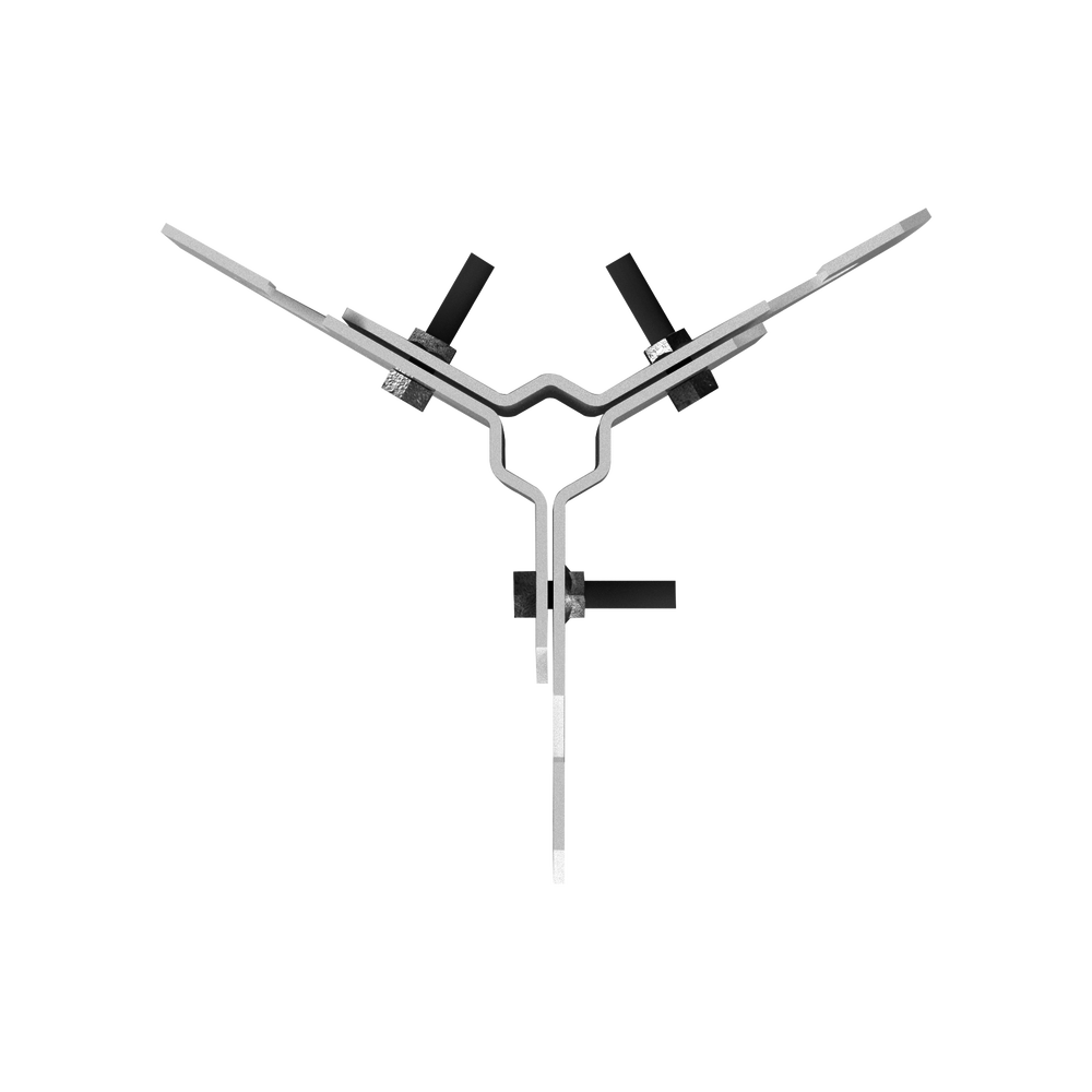 Mast Bracket for Retaining Clamp (For masts from 1" to 2" Ext. Diam.)
