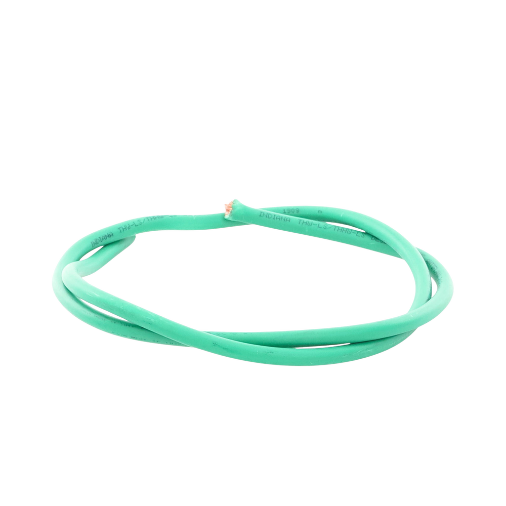 Cable de Cobre Recubierto THW-LS Calibre 4 AWG 19 Hilos Color Verde (Venta por Metro)