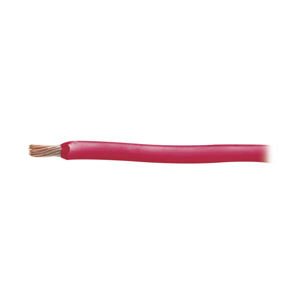 Cable 8 awg  color rojo,Conductor de cobre suave cableado. Aislamiento de PVC, auto extinguible. ((Venta por Metro)