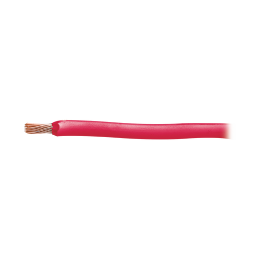 Cable 8 awg  color rojo,Conductor de cobre suave cableado. Aislamiento de PVC, auto extinguible. ((Venta por Metro)