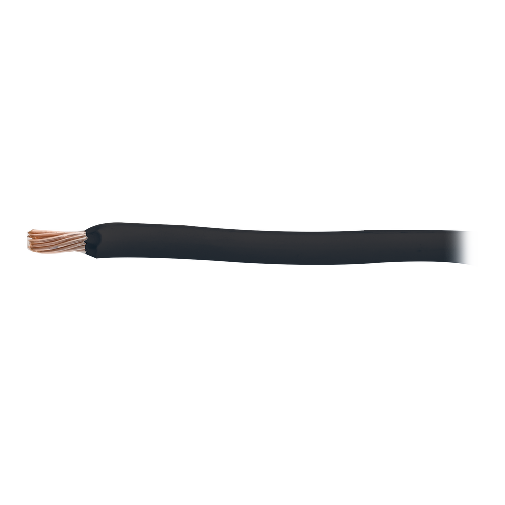 Cable Eléctrico de Cobre Recubierto THW-LS Calibre 10 AWG 19 Hilos Color negro (100 metro)