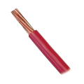 Cable Eléctrico 10 awg  color rojo,Conductor de cobre suave cableado. Aislamiento de PVC, auto extinguible. BOBINA 100 MTS