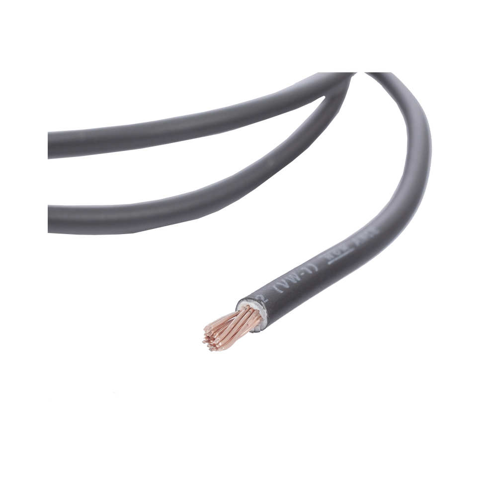 Cable Eléctrico de Cobre Recubierto THW-LS Calibre 12 AWG 19 Hilos Color negro (Venta por Metro)