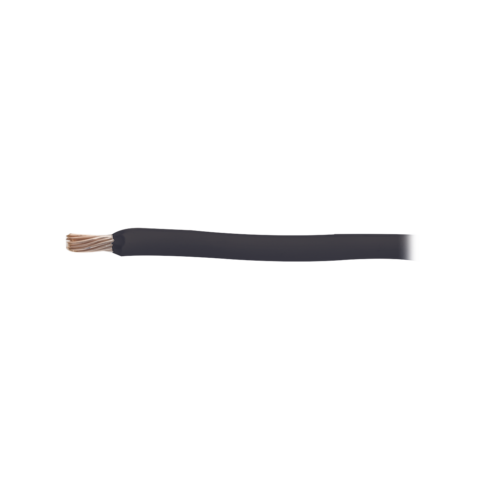 Cable Eléctrico de Cobre Recubierto THW-LS Calibre 14 AWG 19 Hilos Color negro (100 metro)