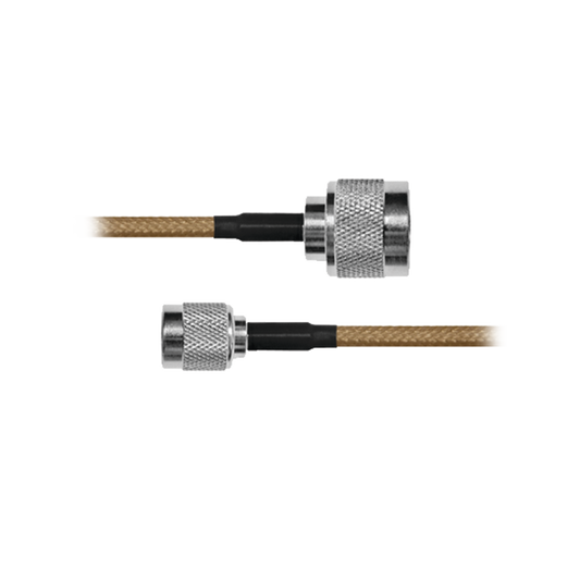 Cable RG142, con conectores N Macho / TNC Macho de 60 cm.