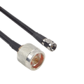 Cable LMR-240UF (Ultra Flex) de 60 cm con conectores N Macho y SMA Macho.