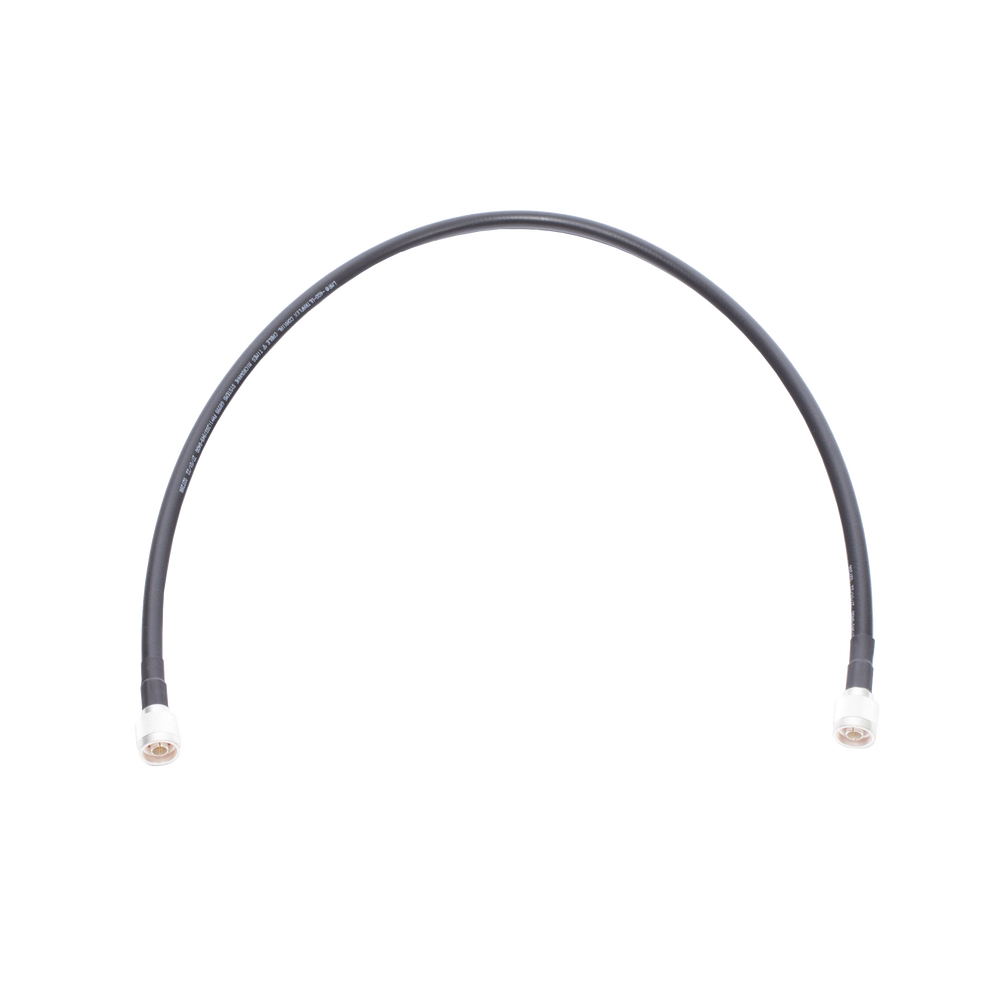 Jumper de 83 cm. con Cable Coaxial LMR400 conectores N en Ambos Extremos.