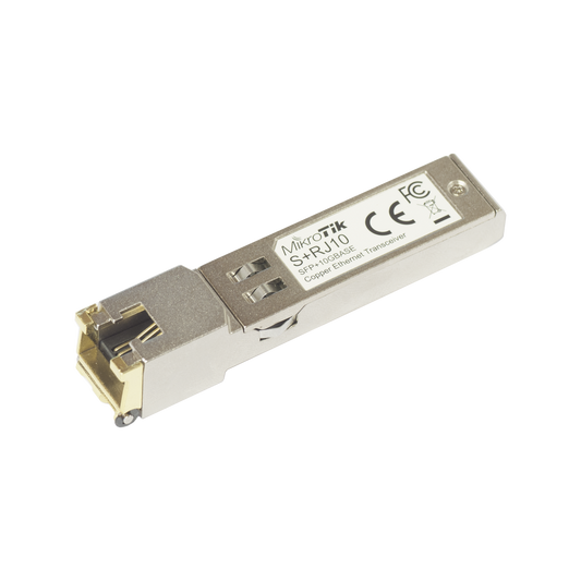 S+RJ10 - 6-velocidades en RJ-45 hasta 10 Gbps