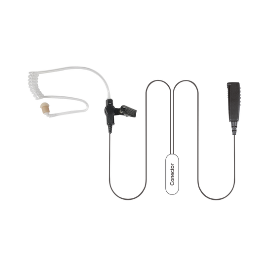 MICRÓFONO AUDÍFONO DE 2 CABLES P/ ICOM ICF-50/ 60/ 3161/ 4161/ 30G/ 30GS/ 30GT/ 40GT/ 40GS/ 40G.