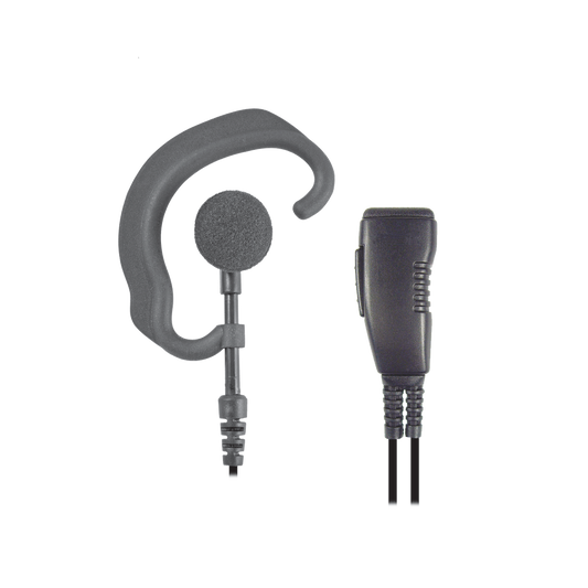 MICRÓFONO DE SOLAPA ESTILO GANCHO PARA MOTOROLA HT-750, 1250, 1550, PRO-5150, 5550, 7150/ 9150/ MTX850LS/ PTX700/ 760/ 780.