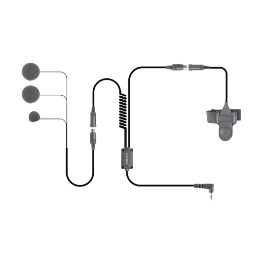 Micrófono para casco cerrado para radios ICOM IC-F3103