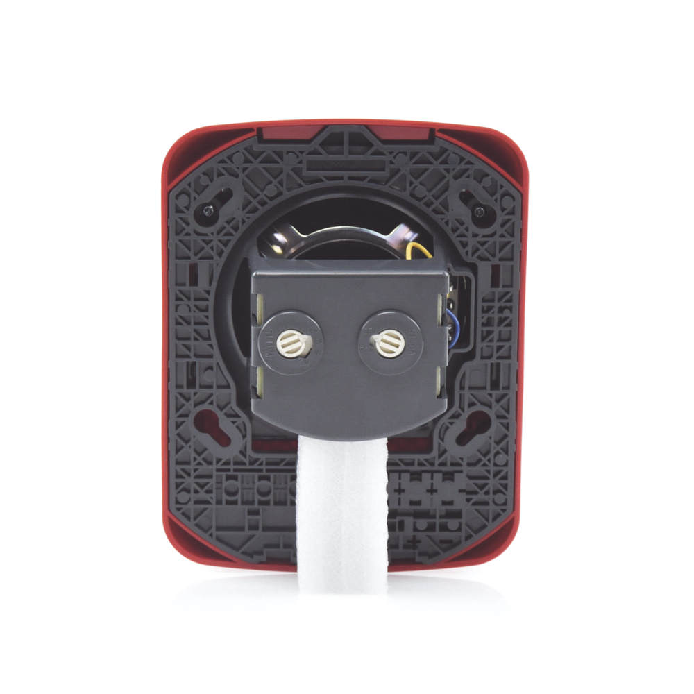 Wall Mount Speaker, Red Color, New Modern and Elegant Design and Lower Power Consumption