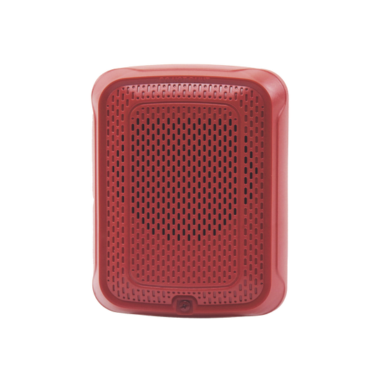 Bocina para Montaje en Pared, Color Rojo, Nuevo Diseño Moderno y Elegante y Menor Consumo de Corriente