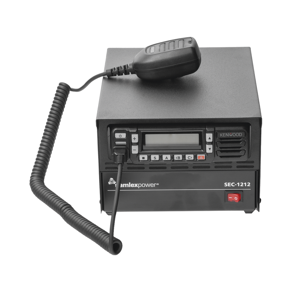 Gabinete para Radios TK7102, 8102, 7100, 8100, 7160, 8160, Compatible con Fuente SEC1212 / 1223.