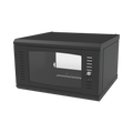 Gabinete para Montaje en Pared, con Puerta de Cristal Templado, Cuerpo Fijo, con 6 Unidades de Rack, de 19in, Fabricado en Acero