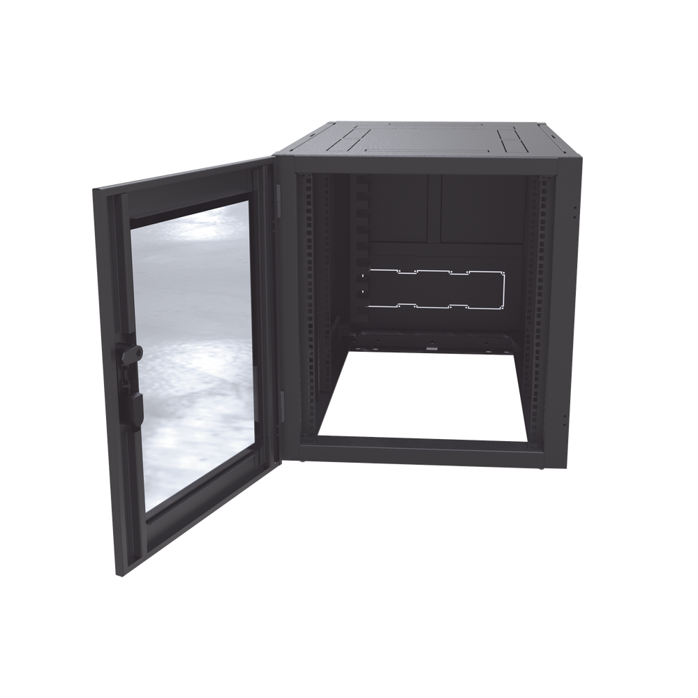 12RU Professional Telecommunications Floor Cabinet, 1000mm Deep.