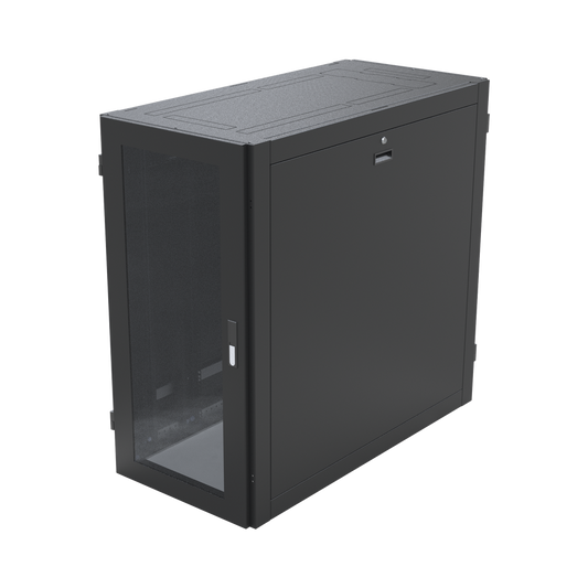 Gabinete Profesional para Telecomunicaciones de 24UR, 1200 mm Profundidad.