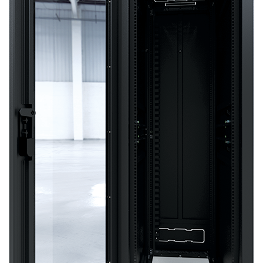 Gabinete Profesional para Telecomunicaciones de 45UR, 1200 mm Profundidad.