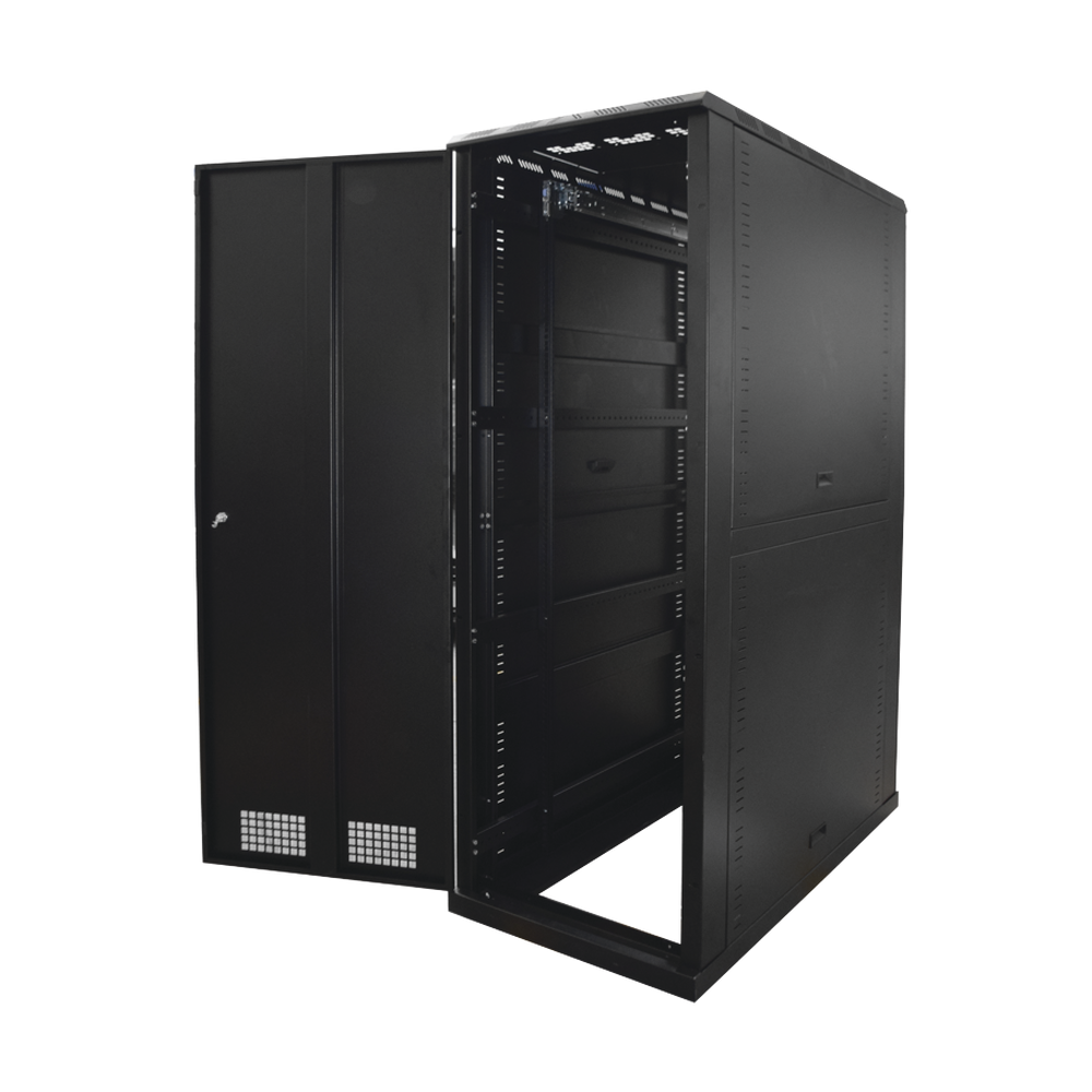 Gabinete Profesional para Telecomunicaciones de 45UR, 1200 mm Profundidad.
