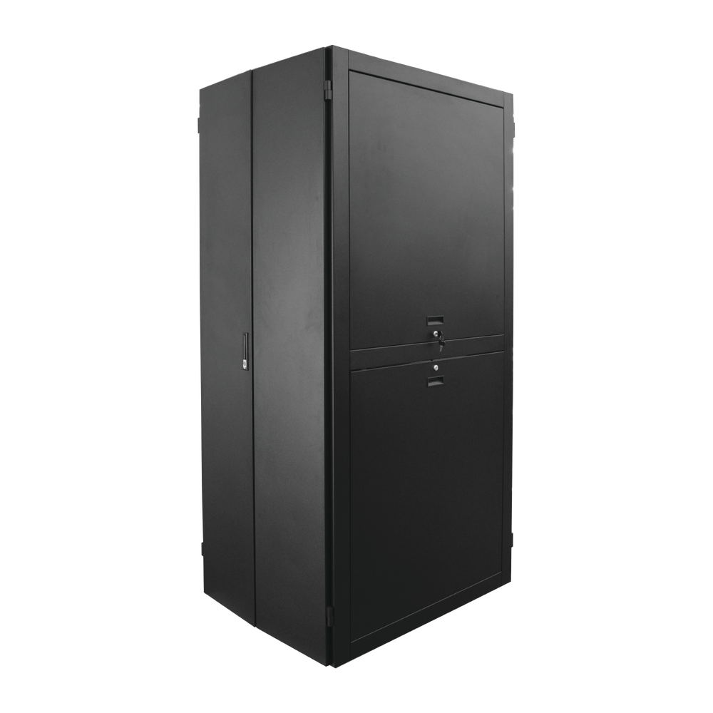 Gabinete Ancho para Telecomunicaciones de 45UR, 800 Ancho, 1000 mm Profundidad. Incluye Iluminación.