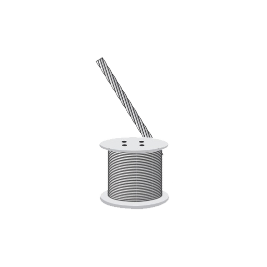 CABLE DE RETENIDA DE 1/4 IN ( RETAZO DE 35 METROS )