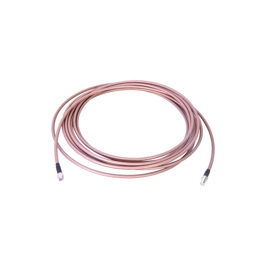 Cable RG-142. Conectores SMA Macho/SMA Hembra de 8 m.