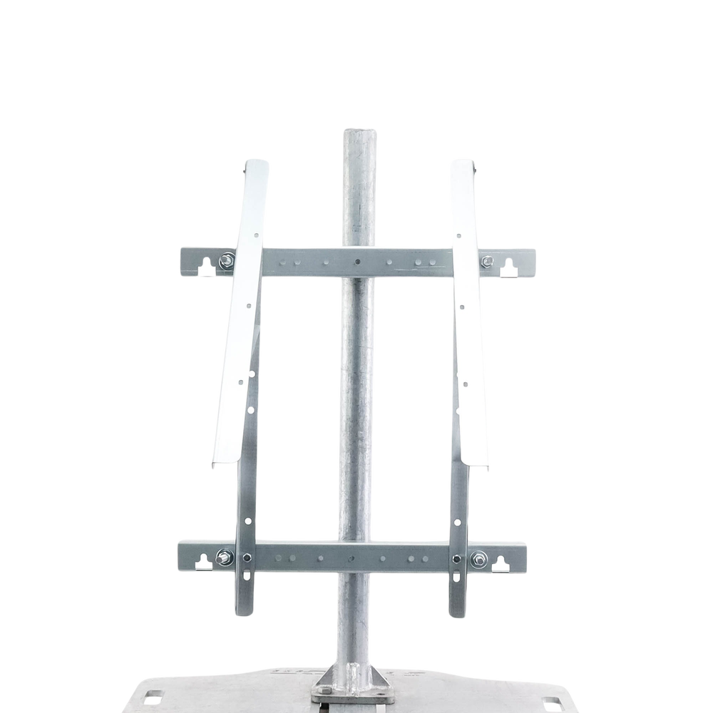 Montaje de Panel Solar para Poste Compatible con PRO-5012 + Gabinetes PST253015A/ PST304020A/ PST404020A/ EIPC404025/ EIPCB404030ï»¿ (No incluidos).