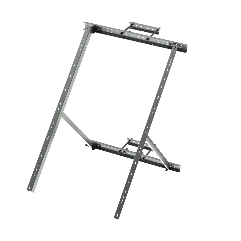 Montaje para Panel Solar de Poste o Torre Galvanizado Electrolítico (Ver Compatibilidad).