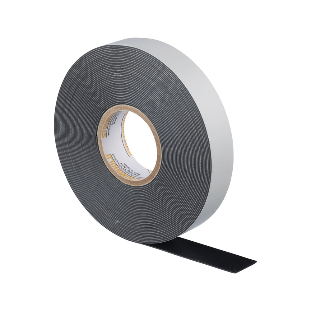 ERP Self-Fusing Electrical Tape for Industrial Use, 0.76mm Thick (30 mil), 19mm Wide, 9.1m Long, Black