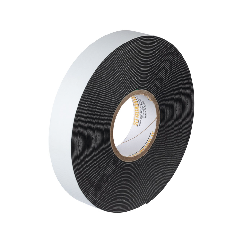 ERP Self-Fusing Electrical Tape for Industrial Use, 0.76mm Thick (30 mil), 19mm Wide, 9.1m Long, Black