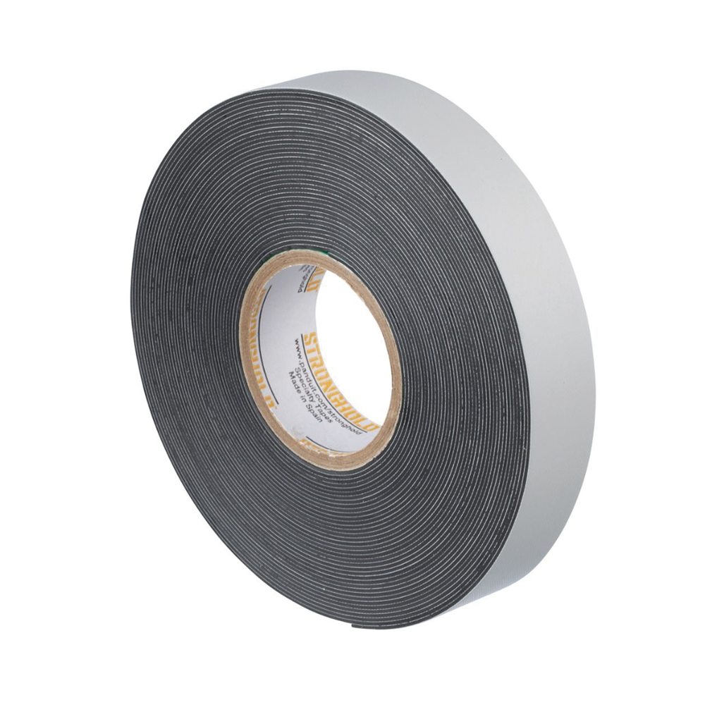 ERP Self-Fusing Electrical Tape for Industrial Use, 0.76mm Thick (30 mil), 19mm Wide, 9.1m Long, Black