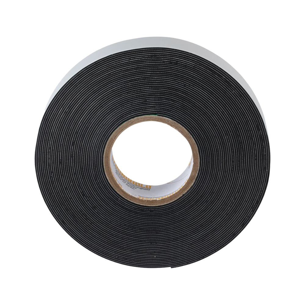 ERP Self-Fusing Electrical Tape for Industrial Use, 0.76mm Thick (30 mil), 19mm Wide, 9.1m Long, Black