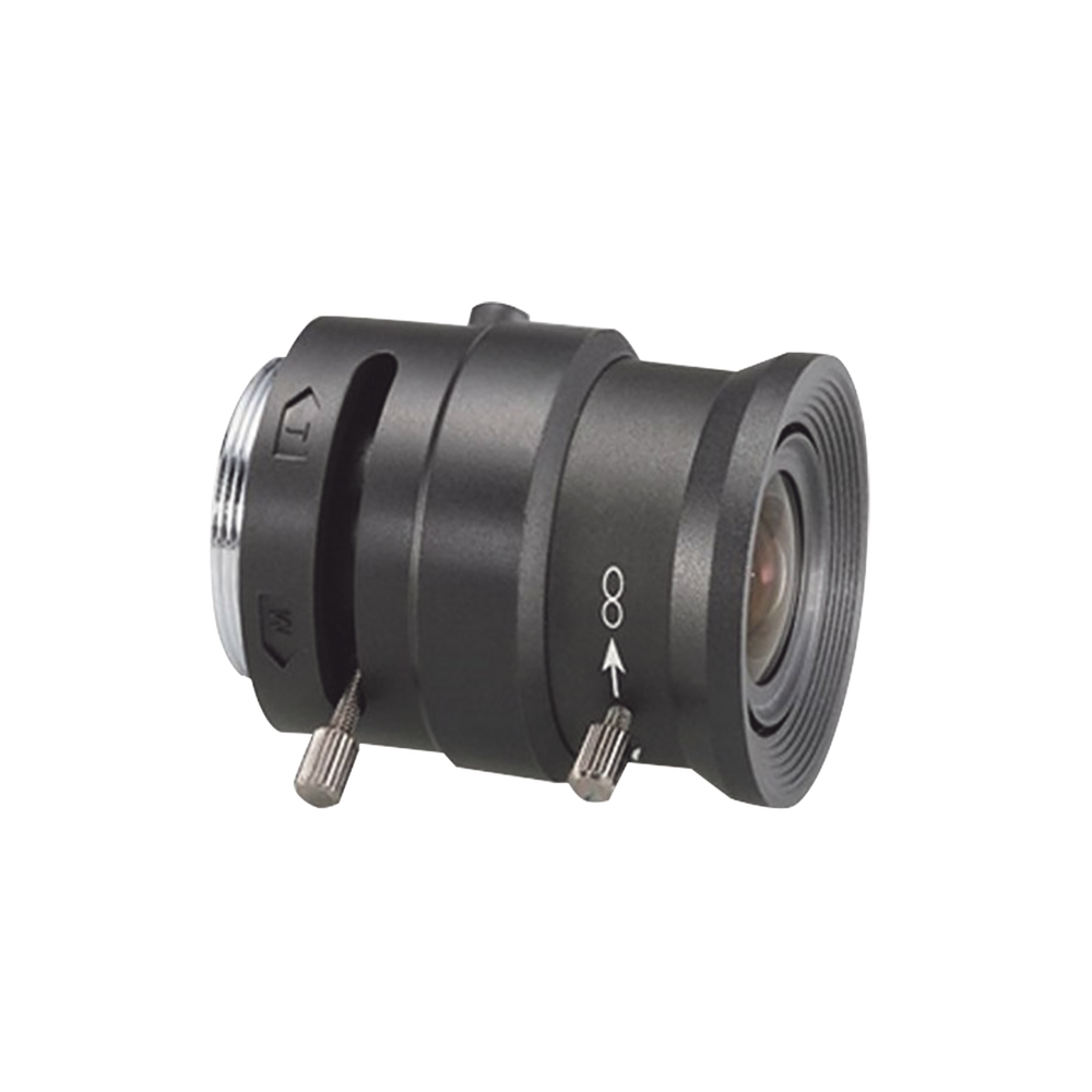 Lente Varifocal 3.5-8mm / Iris Manual / Formato 1/3 / Ideal Para Camaras Analogicas hasta 1200 TVLs